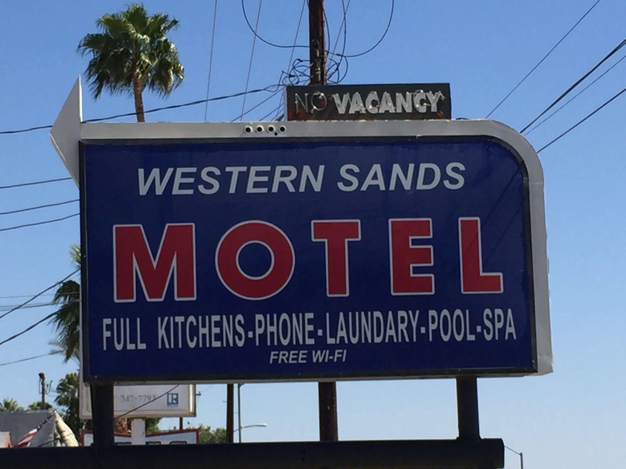 Western Sands Motel Indio Kültér fotó